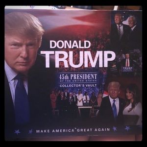 Donald Trump/ Collectors Vault book